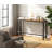 55-Inch Mattson with Outlets & USB Ports, Industrial Sofa Table for Entryway & Living Room