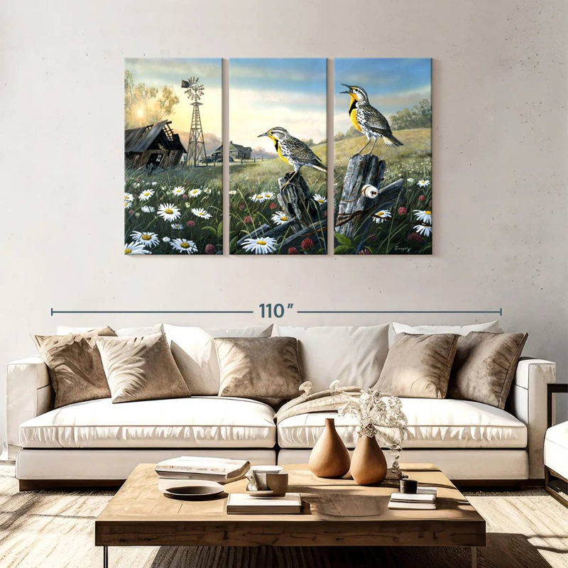 Brampt Meadow Outpost, 48" H x 74" W