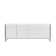 Il Vetro Buffet In White High Gloss With Storage.