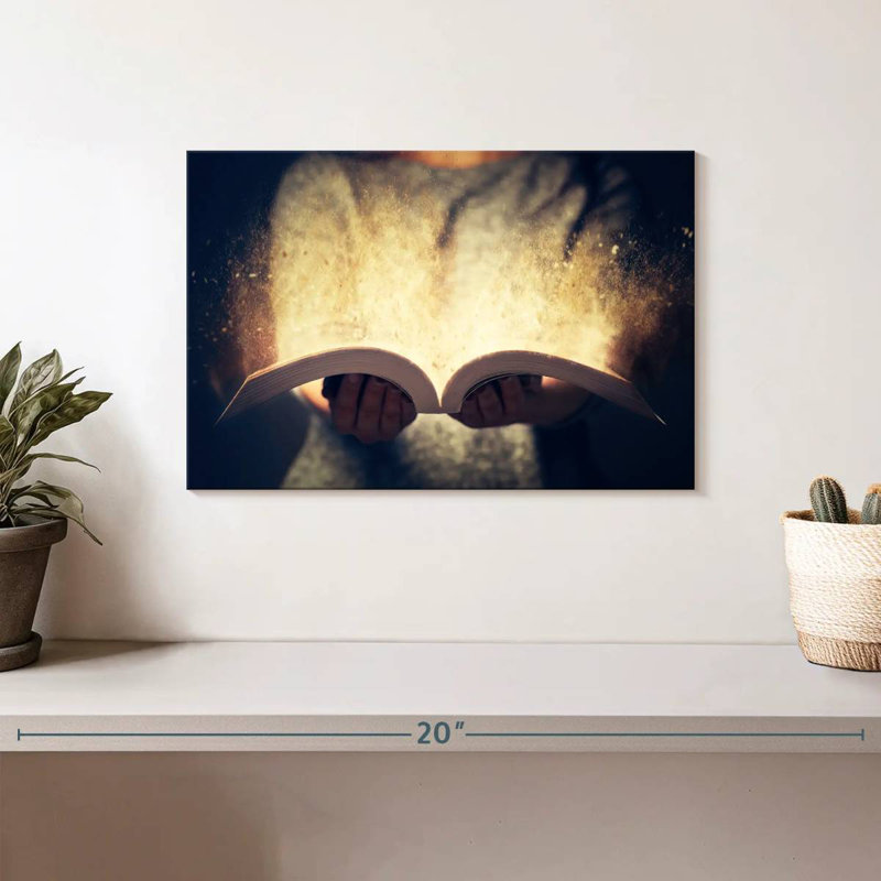 Kerner Reading The Holy Bible, 8" H x 12" W