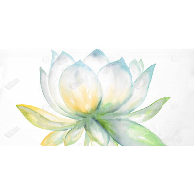Lotus flower - 15.75"x31.50" Desk mat