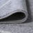 Mandrel Minimalist Diamond Trellis Light Gray/White Rug-1967726429