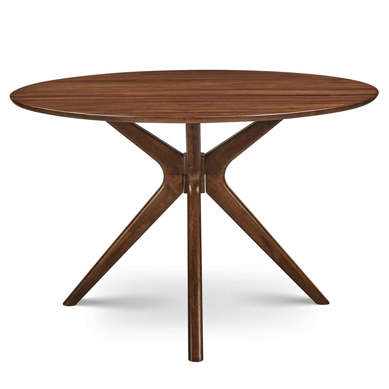 Round Solid Wood Dining Table