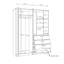 Ransey Manufactured Wood Wardrobe