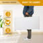 Table pliante en plastique 34 po avec table de pliage et poignée de transport pour les fêtes-122511239