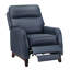 Fauteuil inclinable traditionnel surdimensionné en cuir véritable-947101521