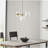 3 Head Crystal Glass Bulb Pendant Light