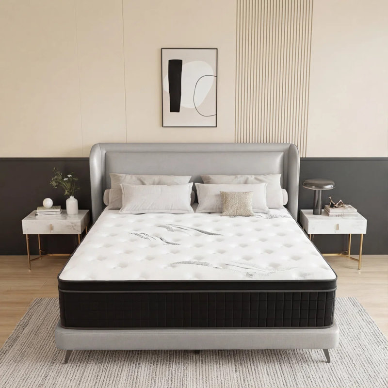 Matelas en mousse viscoélastique 12 po, Grand lit, 12"