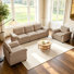 Canapé modulaire 5 pièces Lauretta