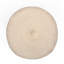 Repose-pieds beige rembourré Catherin