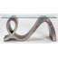 66'' W Glass Console Table-1724689288