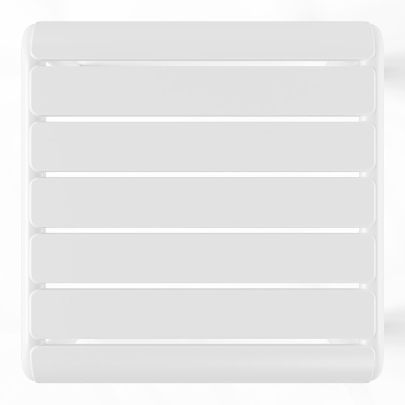 Table d'appoint Delron, Blanc
