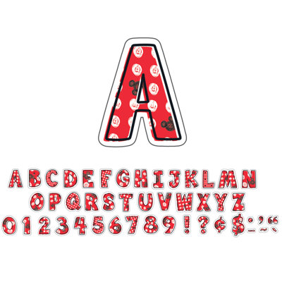 Eureka Mickey Colour Pop! Deco 4" Letters, 177 Per Pack, 3 Packs