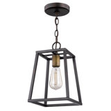 Venetta 1 - Light Oil Rubbed Bronze Single Pendant