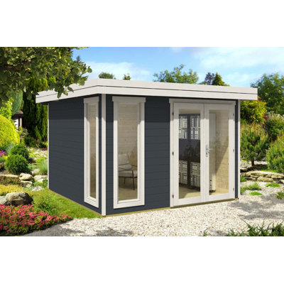 366 cm x 366 cm Gartenhaus Miami