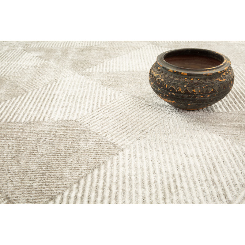 Tanja Collection Modern Geometric Area Rug, Runner 2'6" x 7'9"