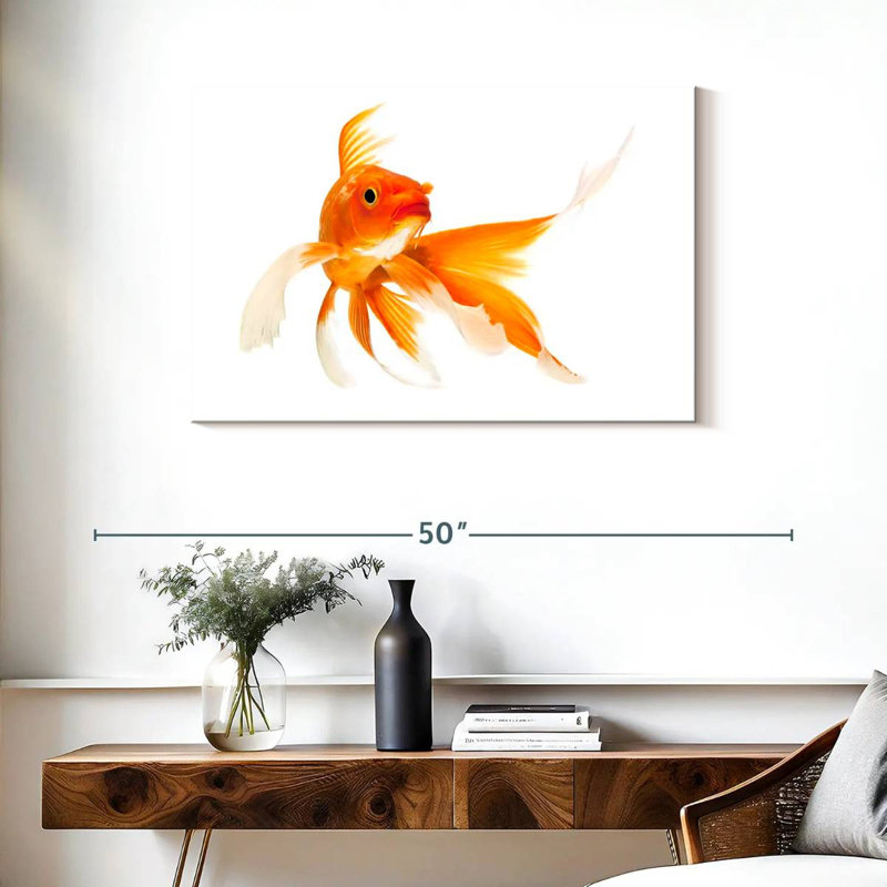 Brampt Goldfish, 24" H x 36" W