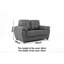Capri 2 Seater Sofa Faux Leather
