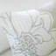 Ensemble de courtepointe en coton imprimé 6 pièces avec coussins décoratifs gris / jaune très grand-128954498-128954501