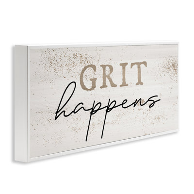  «Grit Happens Motivation», estampe numérique par Daphne Polselli