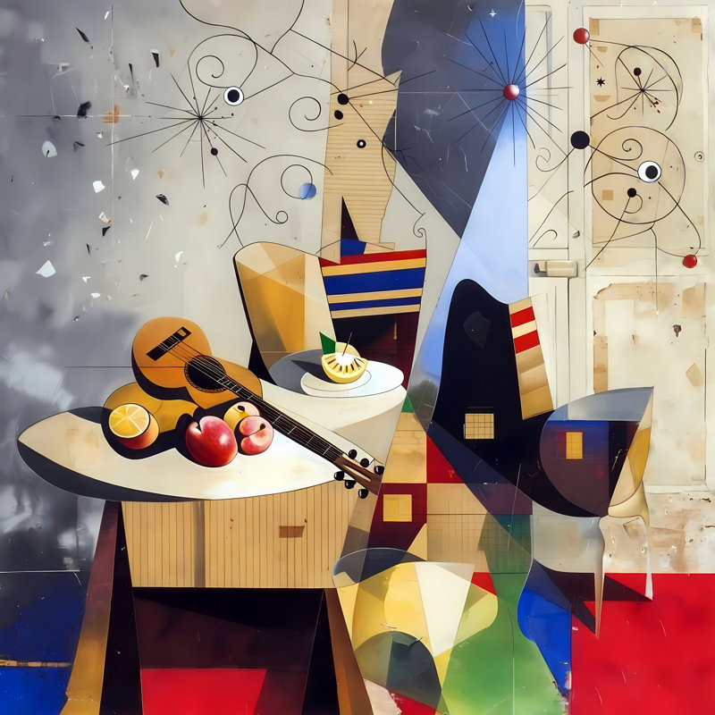 Easy Living, 24" H x 24" W