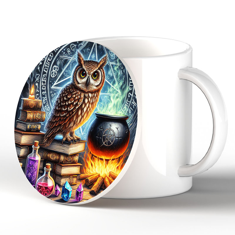 Ceramic Round 1 Piece Coaster