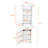 Durable Adjustable Storage Cabinet with Drawer, Anti-Tip Safety