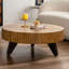 Table basse ronde de 35,4 po, table basse convenant à la maison et au décor-121069531