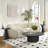 Carnisha 3-Piece Round Nesting Coffee Table Set