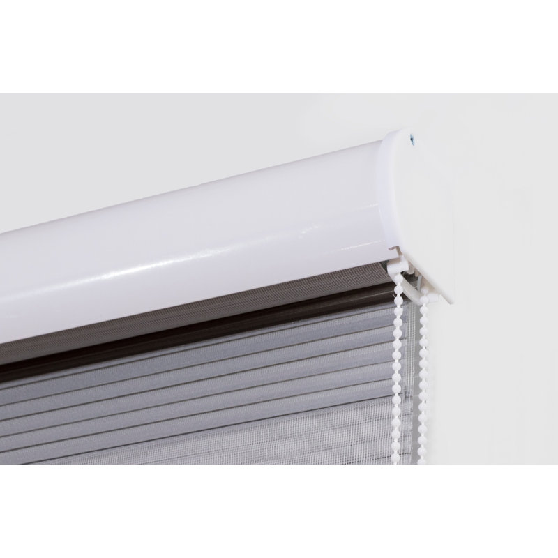 Semi Sheer Roller Blind, Grey, 250 cm L x 140 cm W