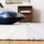 Tapis rayé performance tissé à la main Marétiquement-31466140