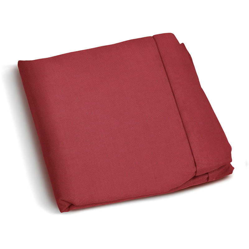 2Pcs Outdoor Chaise Lounge Cushion Cover,Only Covers, Red