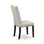 Ensemble de salle à manger 6 pièces comprenant une table rectangulaire à pattes en X, 4 chaises de style Parson en lin recouvert de tissu peau de suède et un banc, multicolore-1556786977-1556786978