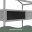Twin Over Full House Bunk Bed With Storage Staircase And Blackboard-1420103200