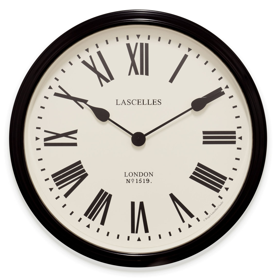 Smiths Large Wall Clock with Roman Numerals - 50cm