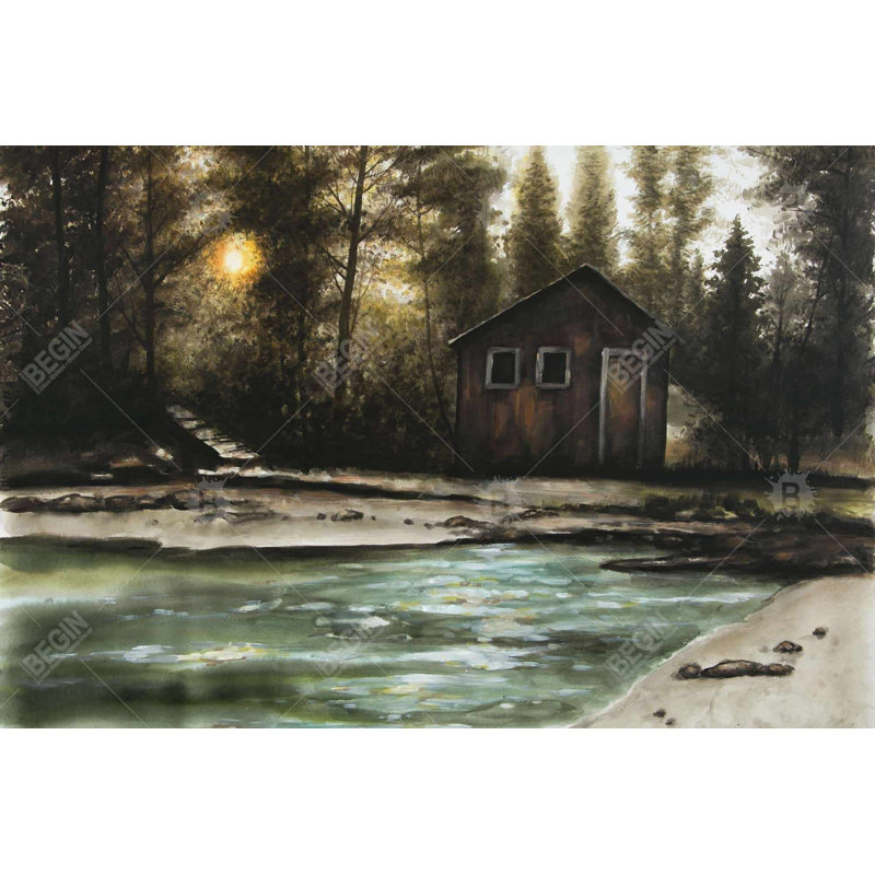 " Cabin In The Forest "