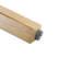 Ensemble de 2 pièces intérieures avec finition noyer brun, bois d'hévéa, courbées pour un soutien lombaire, 2 cuisines de bistro idéales, fini, structure en bois d'hévéa, contreplaqué ergonomique et siège, polyvalence à profil bas, espace
