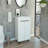 Gevan 23.8'' Single Bathroom Vanity with Manufactured Wood Top-2135971386
