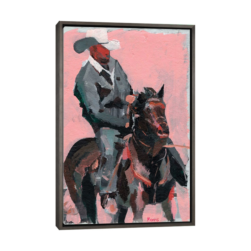 «Cut and Run», reproduction d'art sur toile encadrée, 48" x 32", Framed Canvas, Grey