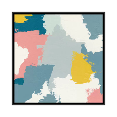 « happy ii » par moira hershey, reproduction d’impression sur toile tendue
