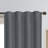 Blackout Velvet Thermal Rod Pocket/Back Tab Single Curtain Panel-72385537-72385550