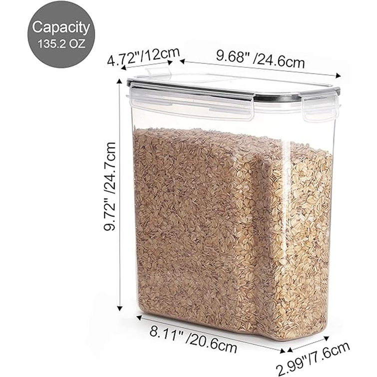 Prep & Savour Large Size Airtight Cereal Container with Scooper Prep & Savour