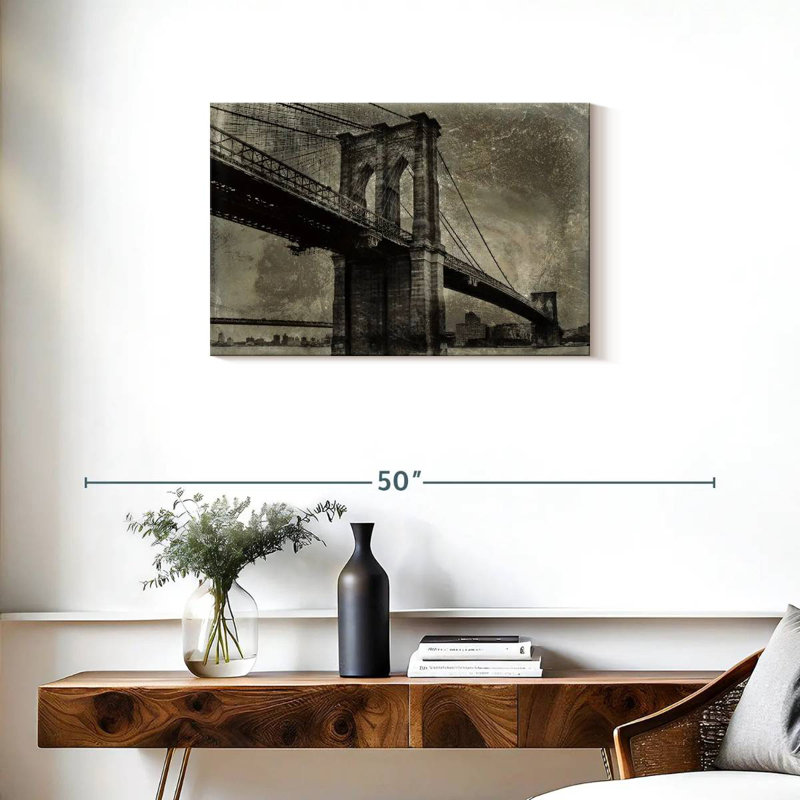 Lilie Bridge I, 20" H x 30" W