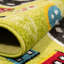 Carbajal Machine Woven Green/Grey/Yellow/Red Rug-1384256618