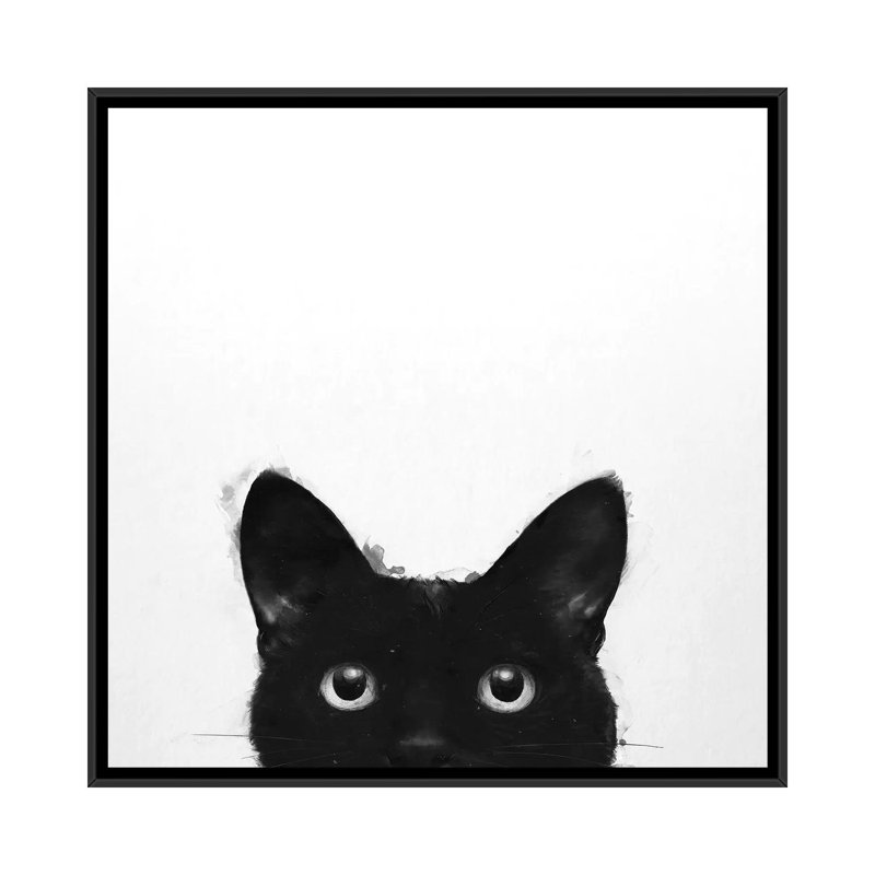 Are Are Awake pourtant par Laura Graves - impression sur toile tendue, H 18 po x l 18 po x P 1,5 po, Toile avec cadre noir
