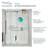 Transolid Eden 56-60 in. semi-frameless bypass sliding shower door, 3/8 in. low iron glass-69322880