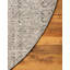 Tapis uni / rayé couleur pierre Desdemona