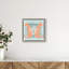 Casablanca to Paris Peach Print Glam Jungle by Oliver Gal, Black Frame, 12 x 12-1079040911-1079041011