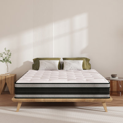 Gehrmann 26cm Medium Hybrid Sprung Mattress In A Box Pillow Top Mattresses