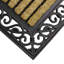 Alais Heavy Duty Coir Door Mat Rectangle Rubber Non-Slip Rattan Door Mat 45 x 75cm
